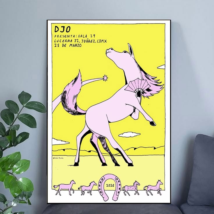 Djo Live in Mexico City 2026 Poster Unframed Size 24''x36''