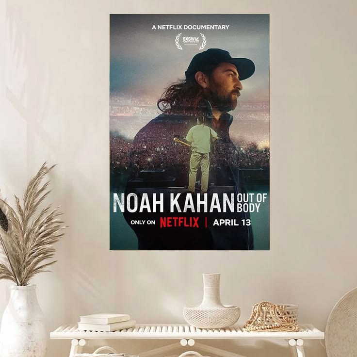Noah Kahan Out Of Body Documentary Poster Music Concert Poster Unframed Size 24''x36''