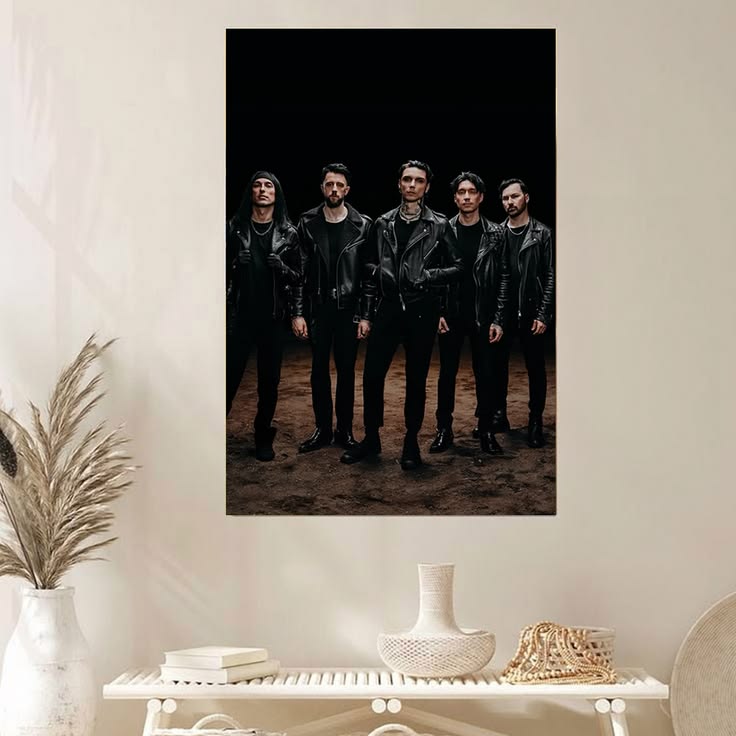 Black Veil Brides photogrand 2026 Tour Poster Unframed Size 24''x36''