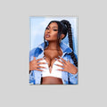 Megan Thee Stallion Sexy Hot American Rapper Art Wall Room Poster Unframed Size 24''x36''