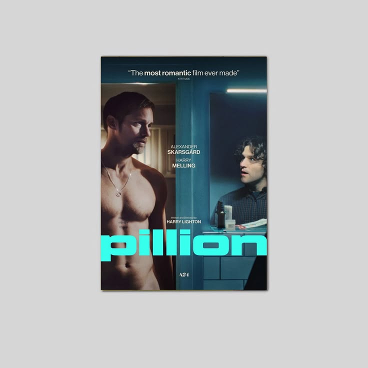 Pillion 2026 Movie Poster "The most romantic film ever made" Poster Unframed Size 24''x36''
