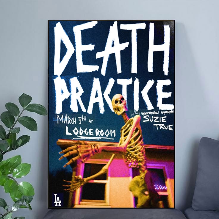 JEFF ROSENSTOCK Death Practice Tour 2026 Poster Unframed Size 24''x36''