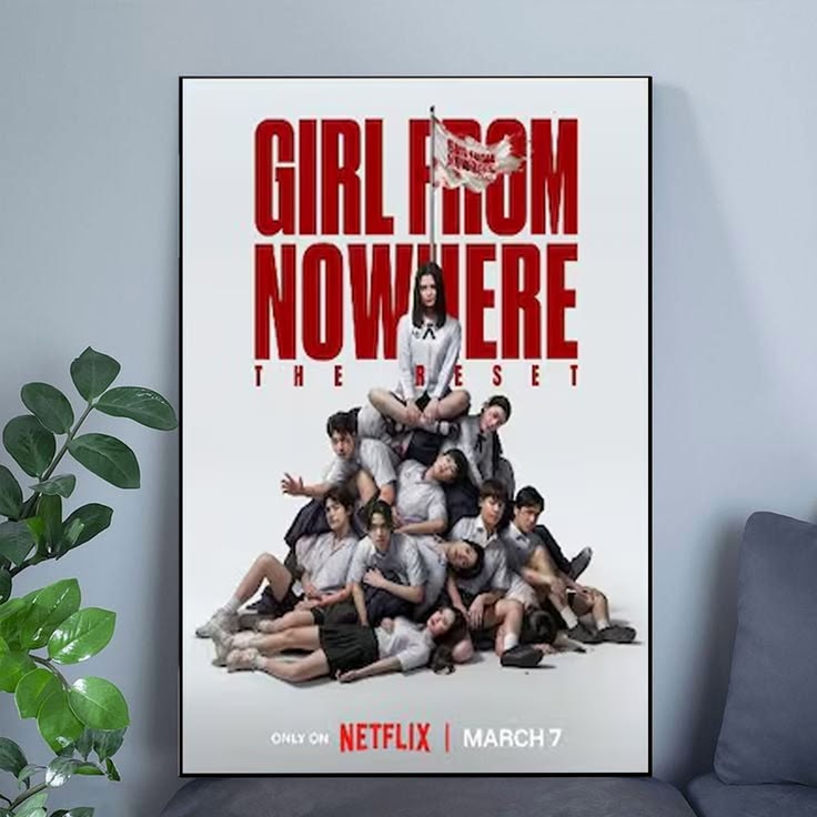 Girl from nowhere movie: the reset 2026 Poster Unframed Size 24''x36''