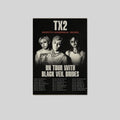 TX2 on tour with Black Veil Brides 2026 Poster Unframed Size 24''x36''