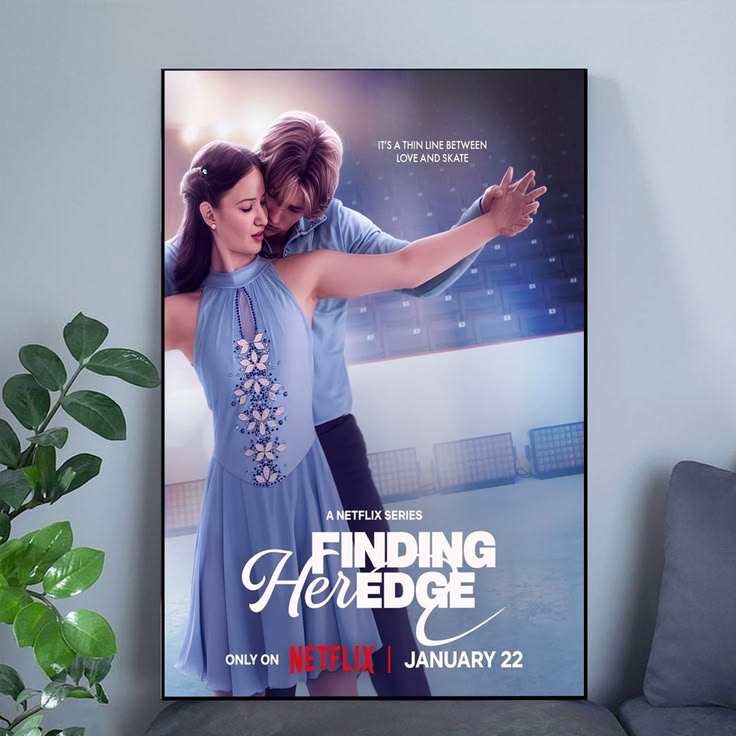 Finding Her Edge 2026 Movie Poster Unframed Size 24''x36''