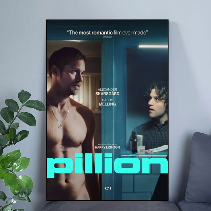 Pillion 2026 Movie Poster "The most romantic film ever made" Poster Unframed Size 24''x36''