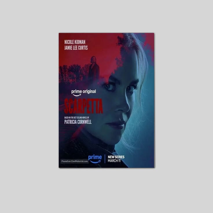 Scarpetta 2026 Movie Poster Nicole Kidman Poster Unframed Size 24''x36''