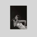 Raye Live Singing Performance Black & White Music Art Concert Wall Decor Print Poster Unframed Size 24''x36''