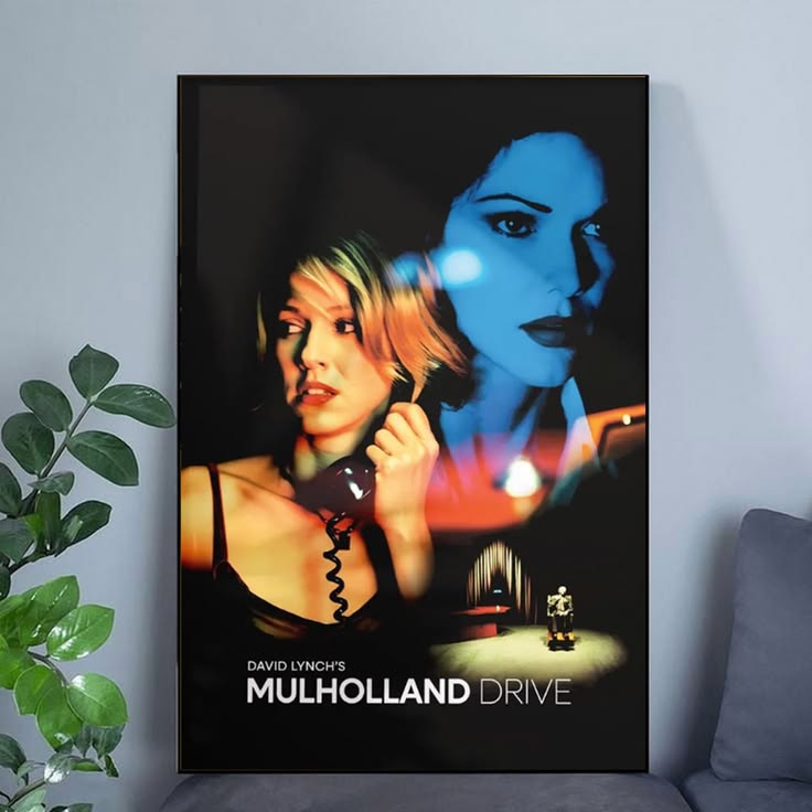 Mulholland Drive David Lynch Retro Movie Vintage Film Poster Unframed Size 24''x36''