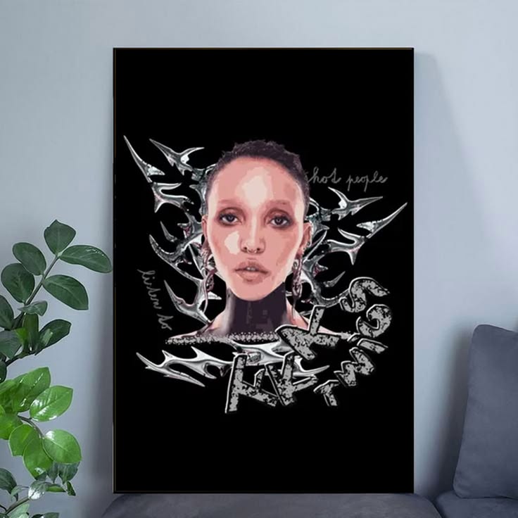 FKA Twigs Poster Matte poster Gift for Music Lovers Poster Unframed Size 24''x36''