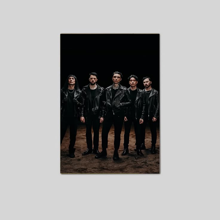 Black Veil Brides photogrand 2026 Tour Poster Unframed Size 24''x36''