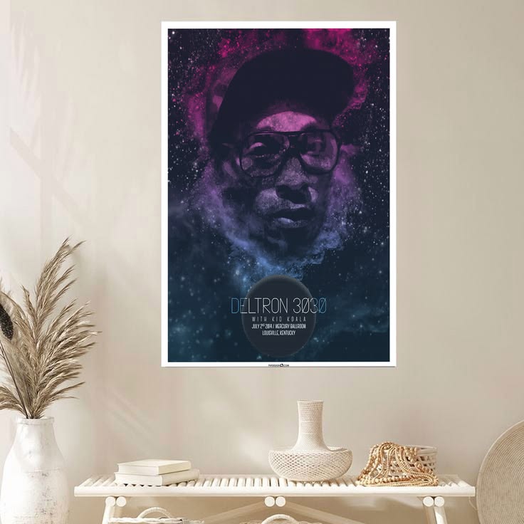 Deltron 3030 Gig Poster Unframed Size 24''x36''