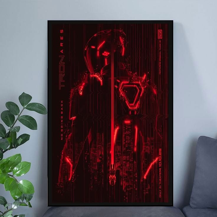 Tron Ares Film Poster High Quality Print Popular Poster Unframed Size 24''x36''