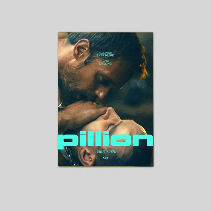 Pillion 2026 Movie Poster Alexander Skarsgard & Harry Melling Poster Unframed Size 24''x36''