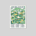 Jason Isbell's 2026 tour Poster Unframed Size 24''x36''