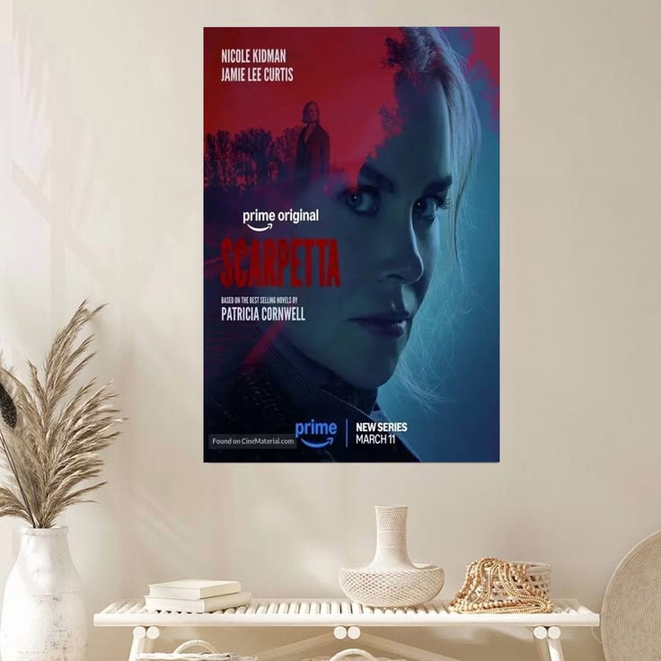 Scarpetta 2026 Movie Poster Nicole Kidman Poster Unframed Size 24''x36''