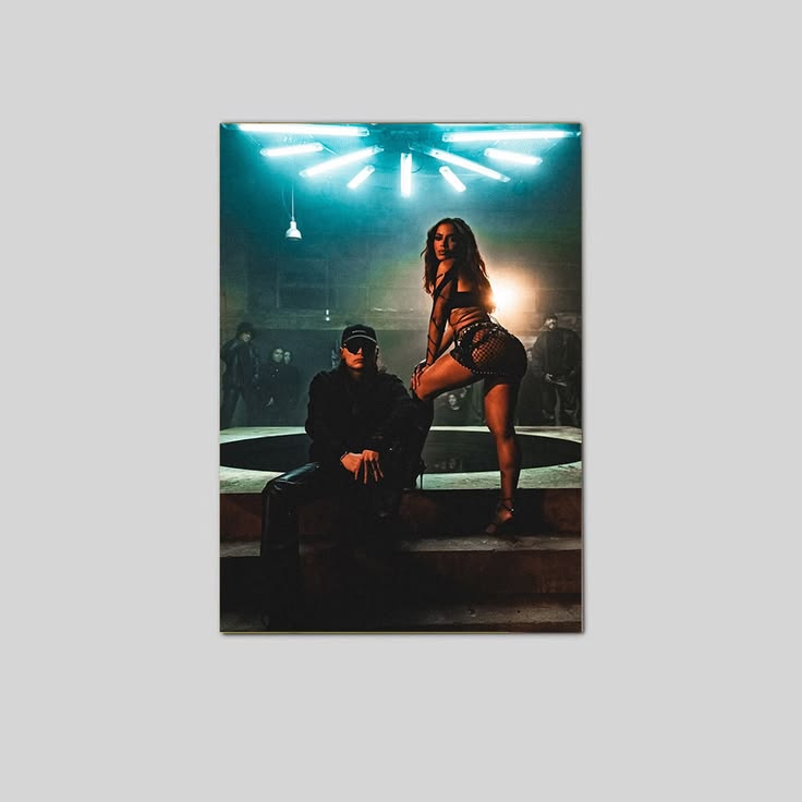 Peso Pluma And Anitta Celebrity Musician Song Album Wall Art Poster Unframed Size 24''x36''