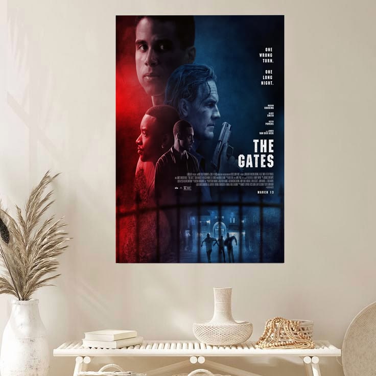 The Gates Movie Poster 2026 James Van Der Beek Poster Unframed Size 24''x36''