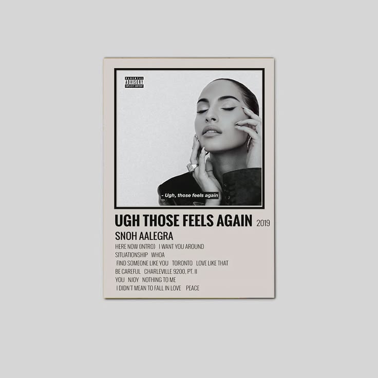 SNOH AALEGRA Lovely Poster Unframed Size 24''x36''