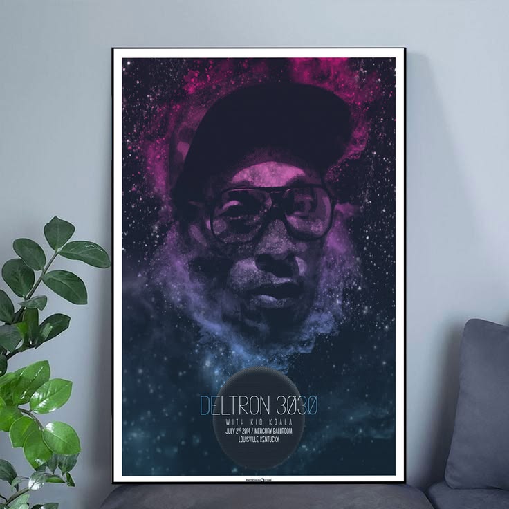 Deltron 3030 Gig Poster Unframed Size 24''x36''
