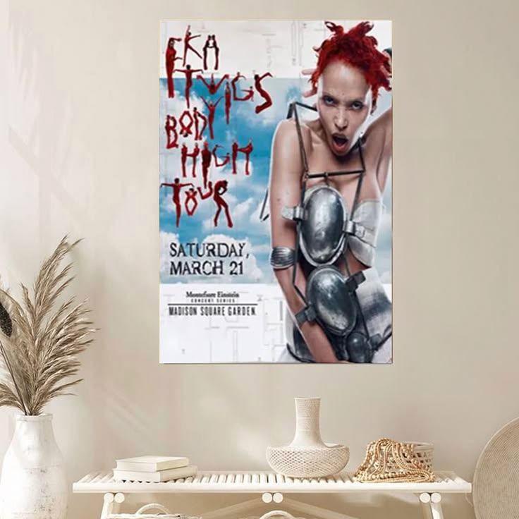 FKA twigs Tour 2026 Poster Unframed Size 24''x36''