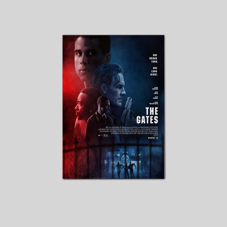 The Gates Movie Poster 2026 James Van Der Beek Poster Unframed Size 24''x36''