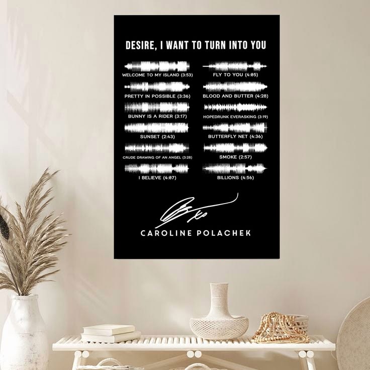 Caroline Polachek Framed Wall Art Poster Print Poster Unframed Size 24''x36''
