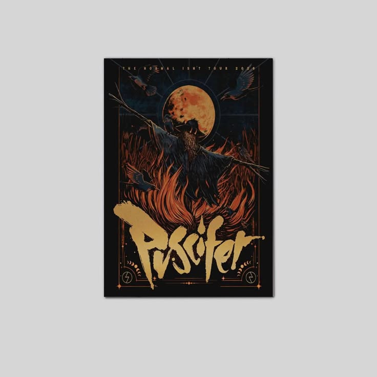 Puscifer The Normal Isn't Tour 2026 Poster Unframed Size 24''x36''
