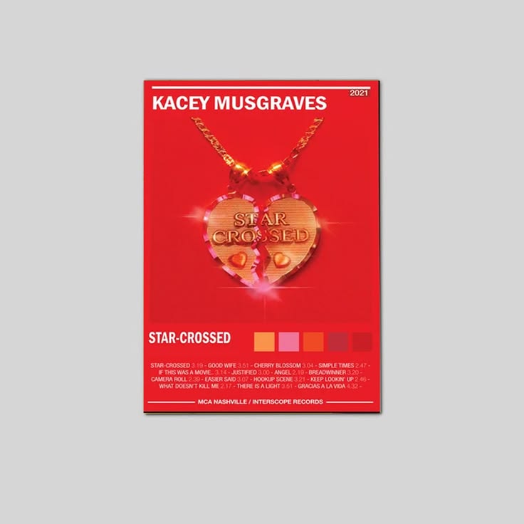 Kacey Musgrave Poster Kacey Musgrave Album Poster Unframed Size 24''x36''