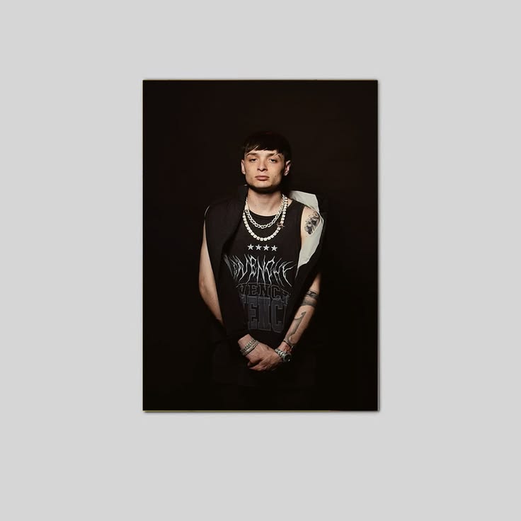 Peso Pluma Celebrity Mexican Musician Pop Music Guitarist Wall Poster Unframed Size 24''x36''