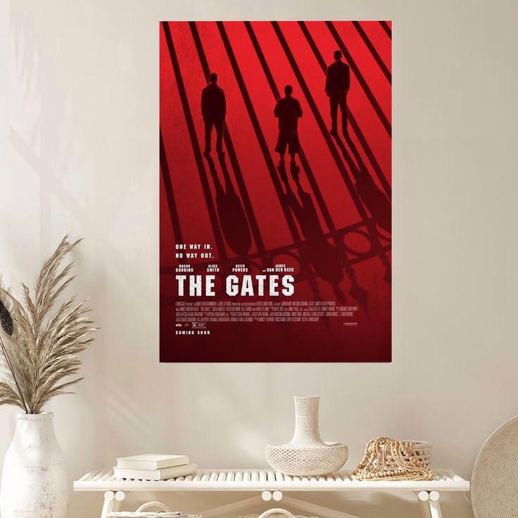 The Gates Movie Poster 2026 John Burr Poster Unframed Size 24''x36''