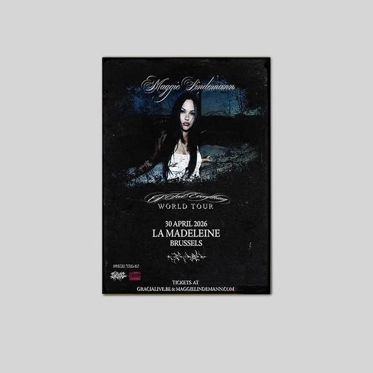 Maggie Lindemann I Feel Everything Tour 2026 Schedule Gift Fan Decor Poster Unframed Size 24''x36''