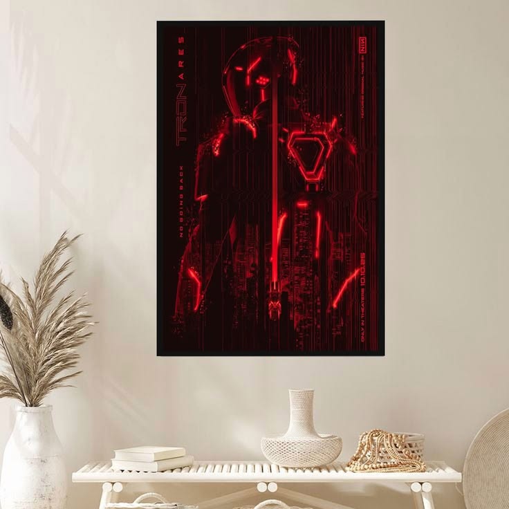 Tron Ares Film Poster High Quality Print Popular Poster Unframed Size 24''x36''
