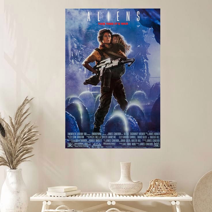 Aliens (1986) Classic Movie Poster Film Collectibles Vintage Movie Poster Unframed Size 24''x36''