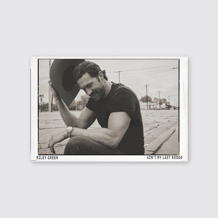 Riley Green - Ain't My Last Rodeo Wall Poster Unframed Size 24''x36''