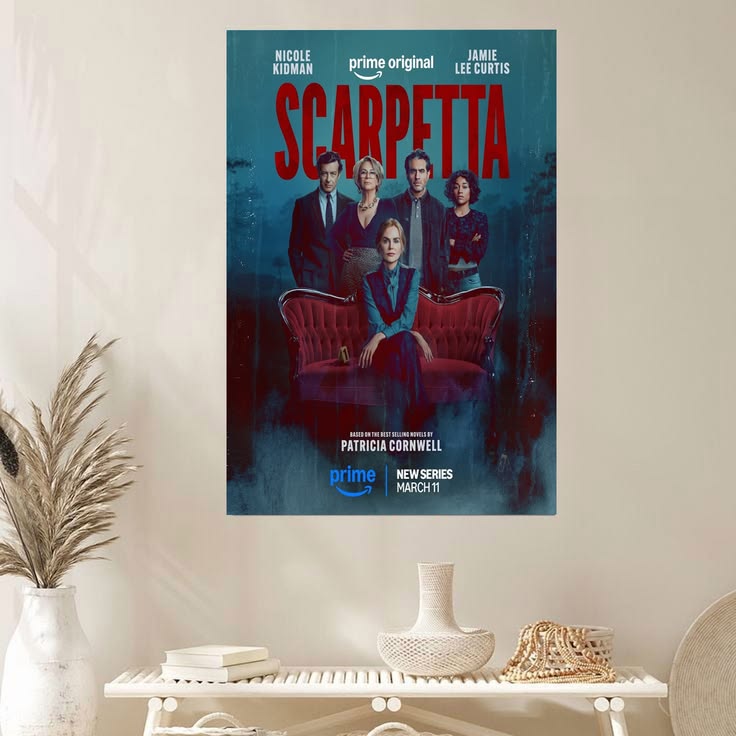Scarpetta 2026 Movie Poster Unframed Size 24''x36''