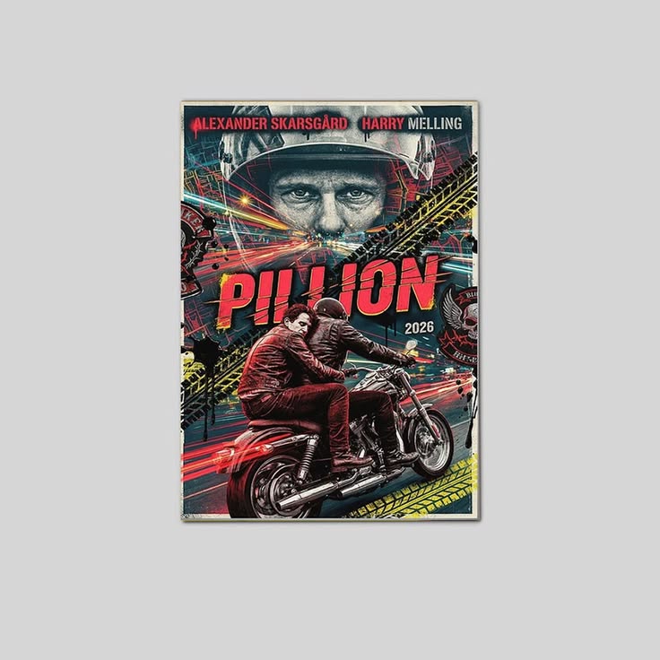 Pillion 2026 Movie Poster Unframed Size 24''x36''