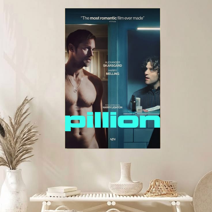Pillion 2026 Movie Poster "The most romantic film ever made" Poster Unframed Size 24''x36''