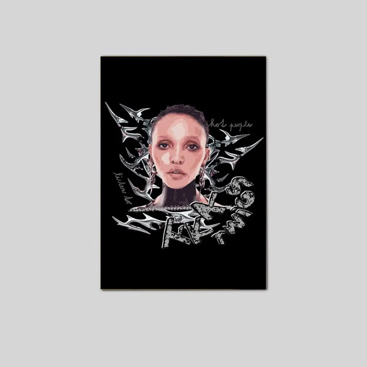 FKA Twigs Poster Matte poster Gift for Music Lovers Poster Unframed Size 24''x36''