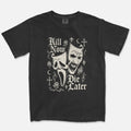 Kill Now Die Later Tee – Gothic Masks Shirt