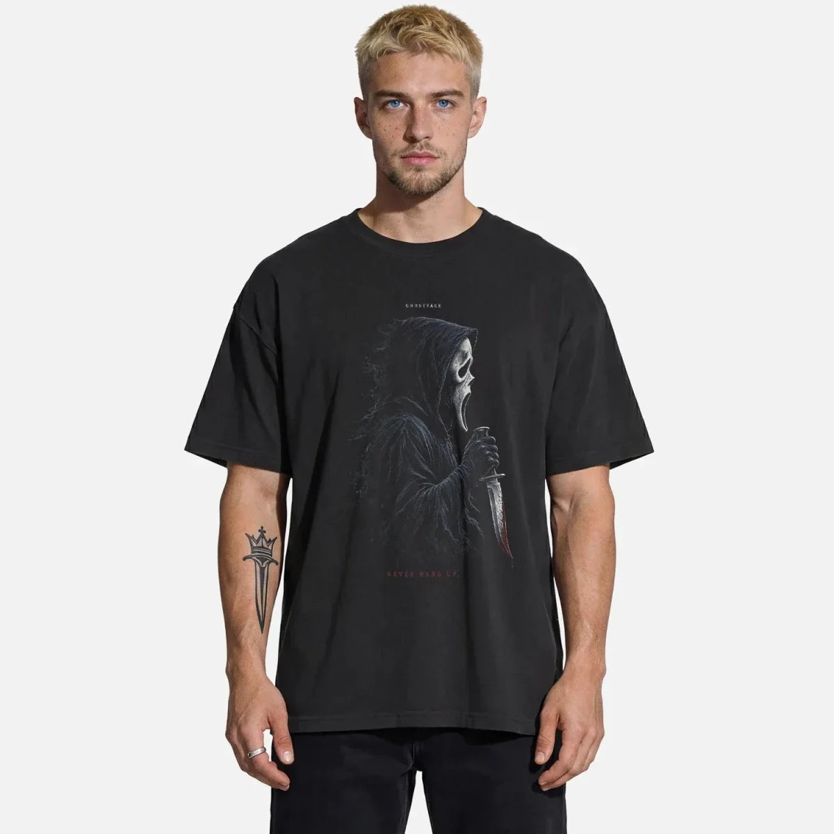 Cold Caller Tee – Ghost Mask Shirt