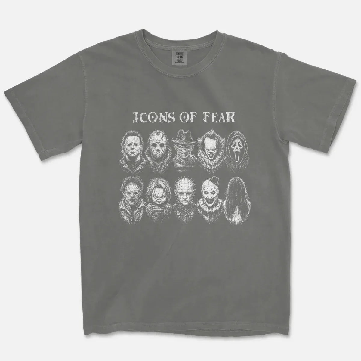 Icons of Fear Tee – Horror Villains Shirt