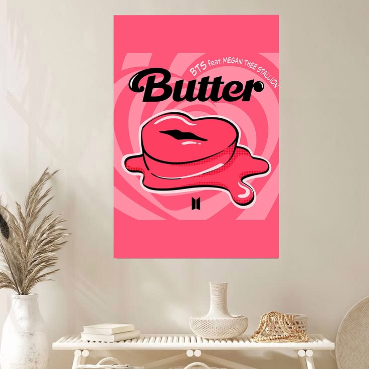 Megan Thee Stallion Suga Rap Music Painting Home Poster Unframed Size 24''x36''