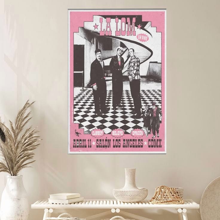 La Lom Apr 11 2026 Salon Los Angeles CDMX Poster Unframed Size 24''x36''