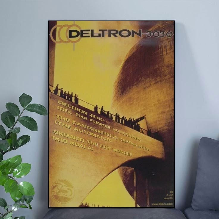 Deltron 3030 Poster Del Del! Kid Koala The Automator Poster Unframed Size 24''x36''