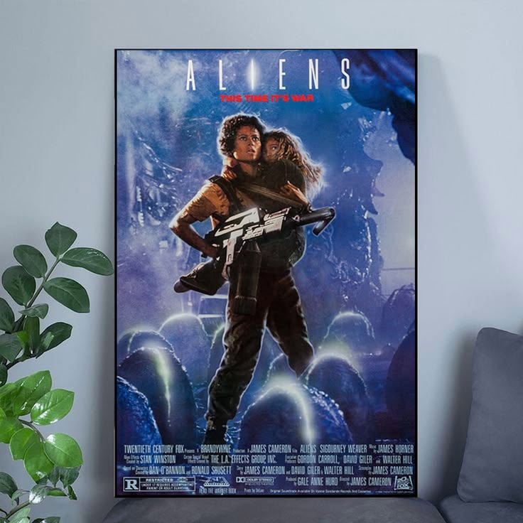 Aliens (1986) Classic Movie Poster Film Collectibles Vintage Movie Poster Unframed Size 24''x36''