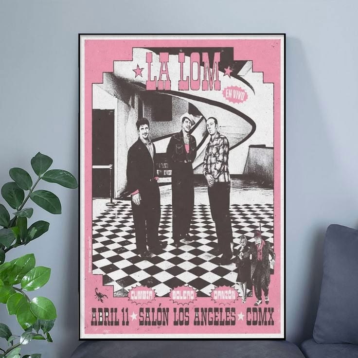 La Lom Apr 11 2026 Salon Los Angeles CDMX Poster Unframed Size 24''x36''