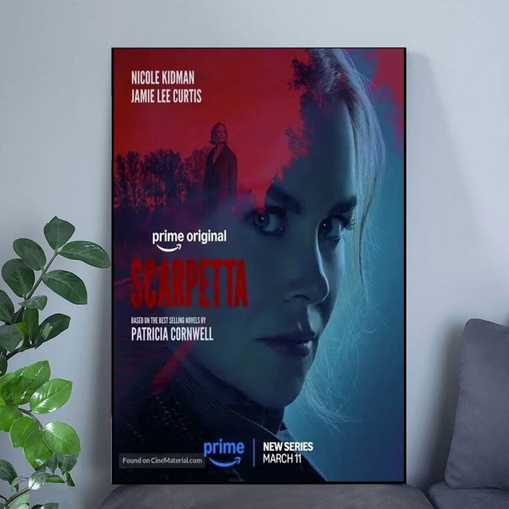 Scarpetta 2026 Movie Poster Nicole Kidman Poster Unframed Size 24''x36''