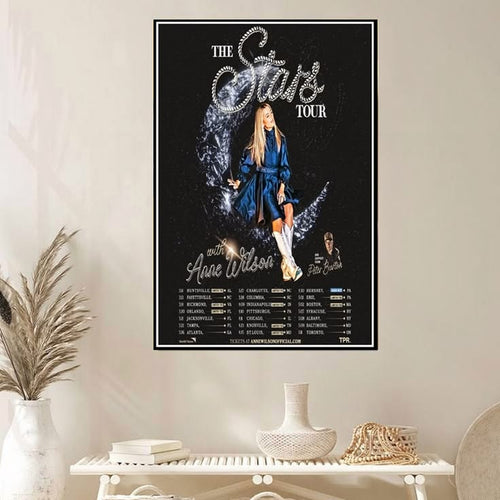 Anne Wilson The Stars Tour 2026 Concert Poster Unframed Size 24''x36''