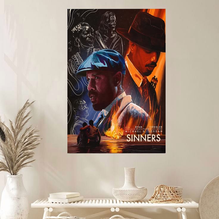 Sinners 2026 Movie Poster Unframed Size 24''x36''